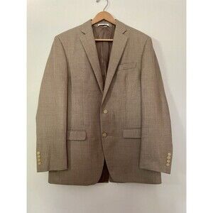 VTG Lauren Ralph Lauren Men’s Blazer Sport Coat 40L Tan Academia Old Money